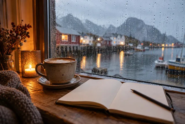 Illustration IA: Préparez une belle journée malgré la pluie