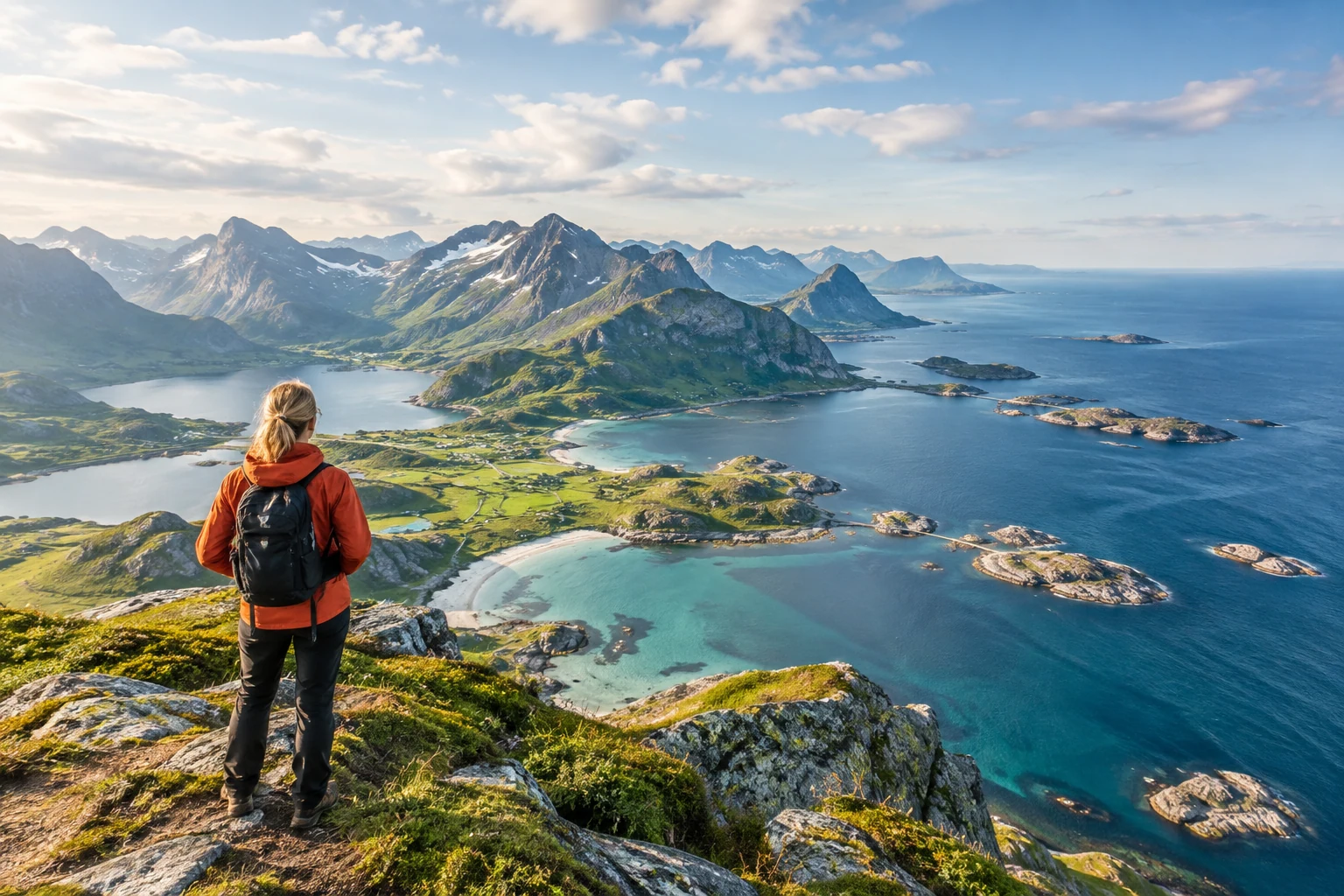 KI-Illustration: Zum ersten Mal auf den Lofoten: Die Entscheidungen, die die gesamte Reise prägen